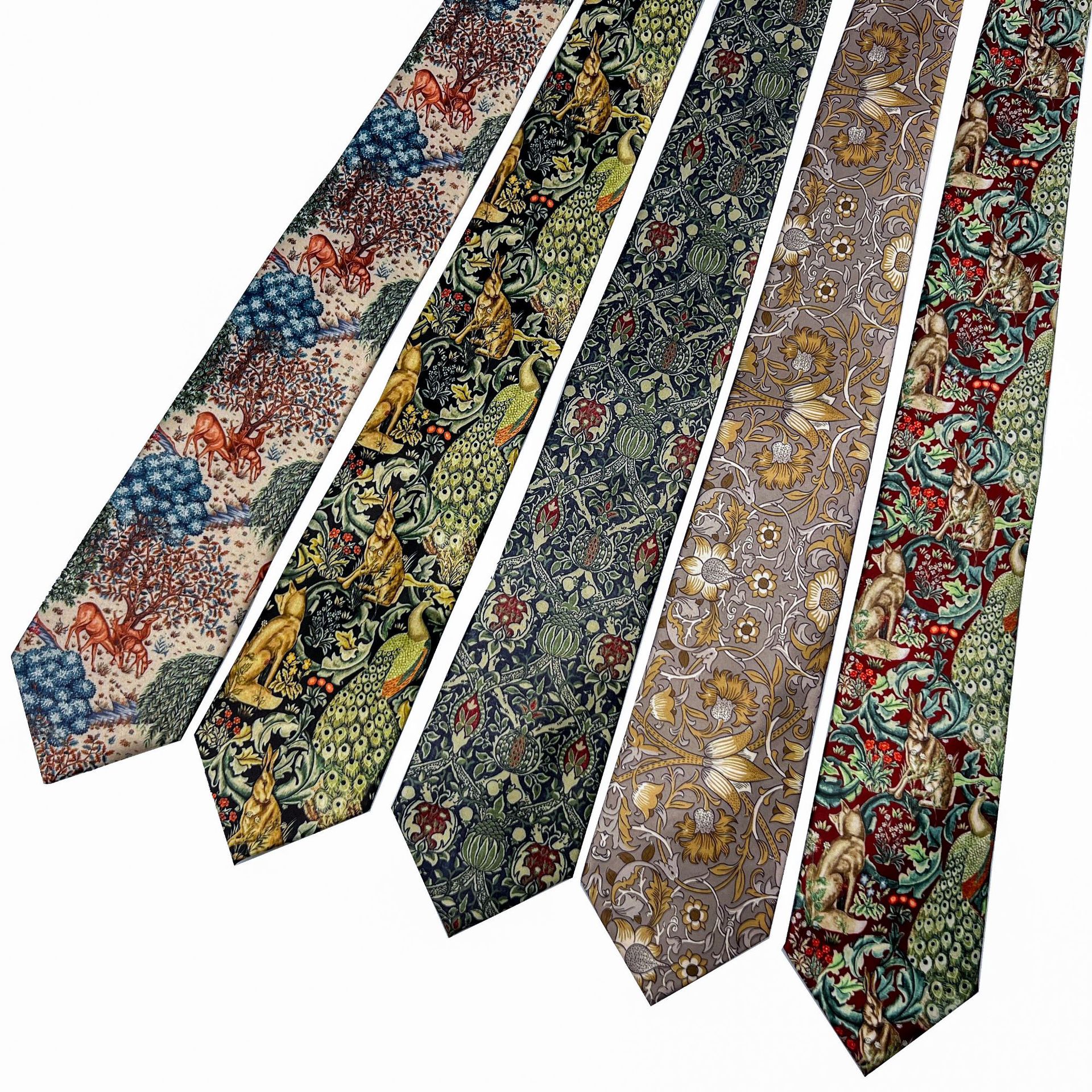 Cravate florale pour hommes et femmes, slim, en coton, pour mariage, décontractée, costumes classiques imprimés, nouvelle collection