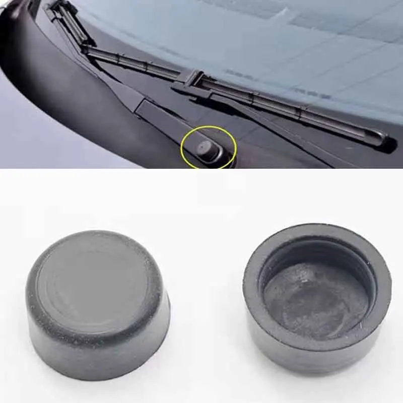 Tapa de tornillo de cubierta de tuerca de cabeza de brazo de limpiaparabrisas de coche para Ford Focus Mk 2 2004 2005 2006 2007 2008 2009 2010 2011 Edge Fiesta Lincoln c-max