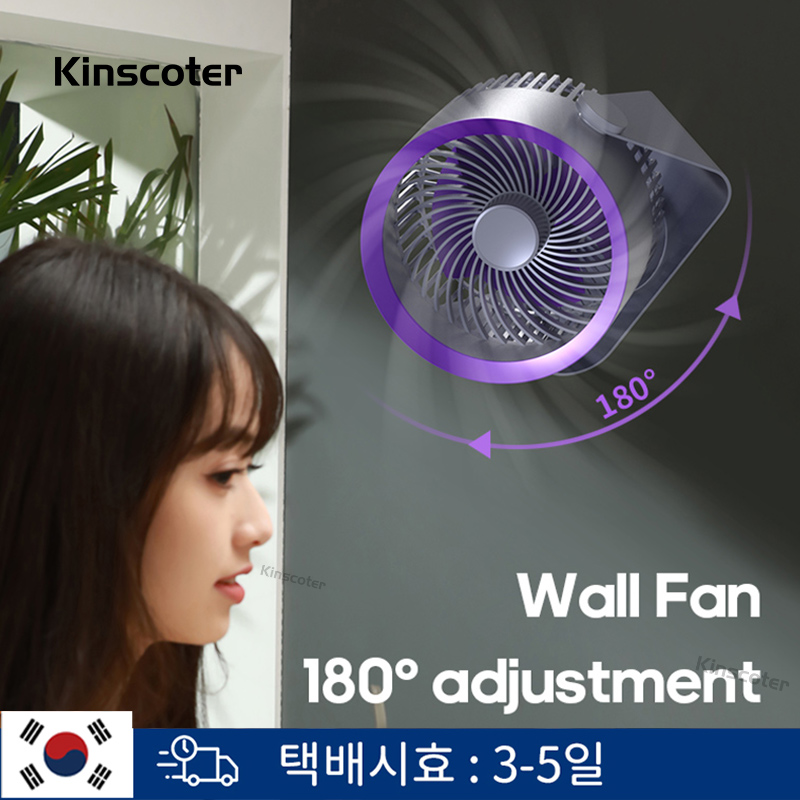 KINSCOTER Ventilador Eléctrico Multifuncional Circulador Inalámbrico Portátil Hogar Ventilador Silencioso Ventilador de Pared de Sobremesa Ventilador de Techo Enfriador de Aire