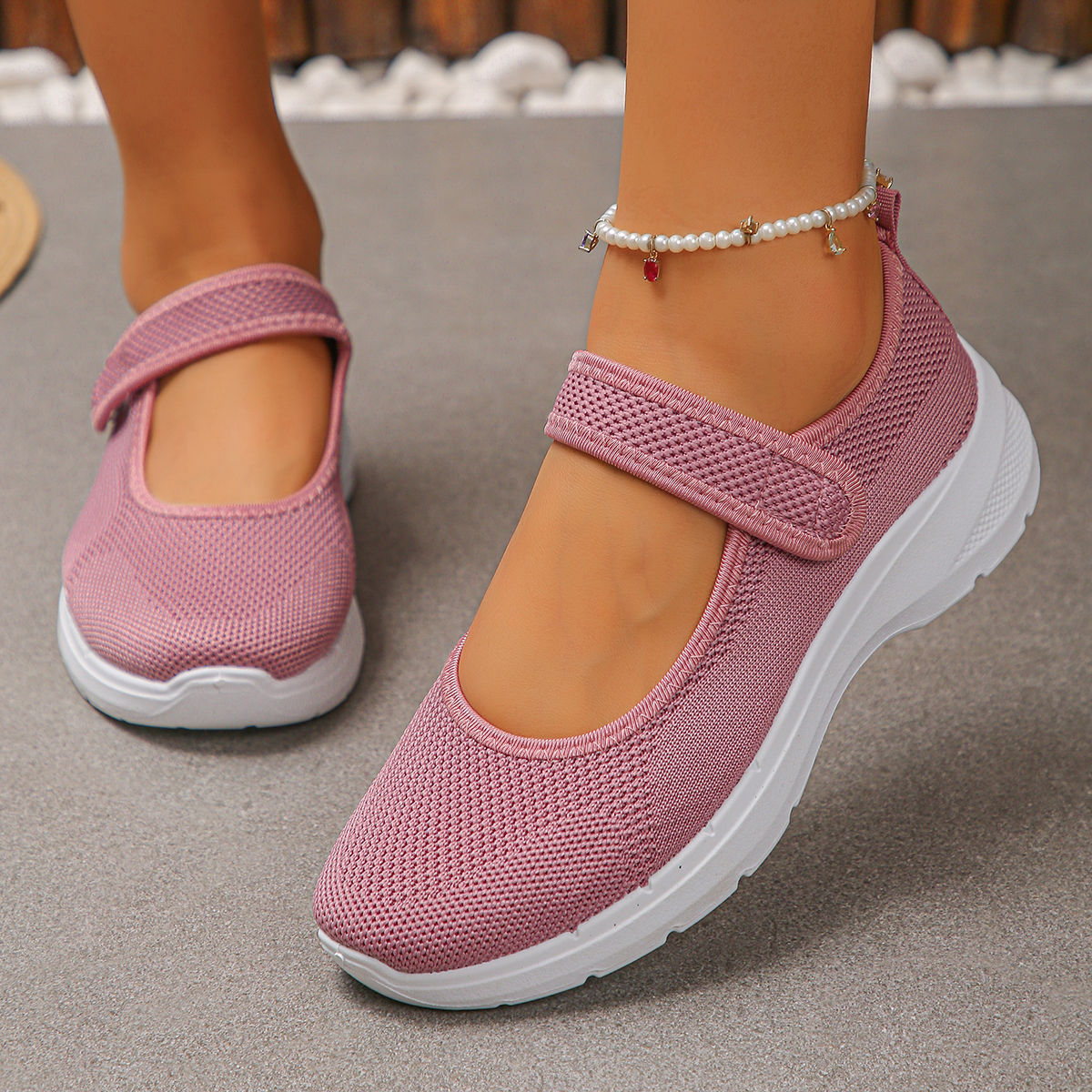 *Fashionable Thick Soled Breathable Vulcanized Shoes for Spring/autumn New Round Toe Comfortable Casual Sports Shoes for Women
