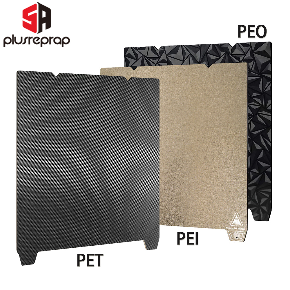 Imprimante 3D Ender-3 S1/End-5 S1/K1, plaque de construction flexible, feuille PEI/PET/PEO, revêtement Double face, lit chauffant