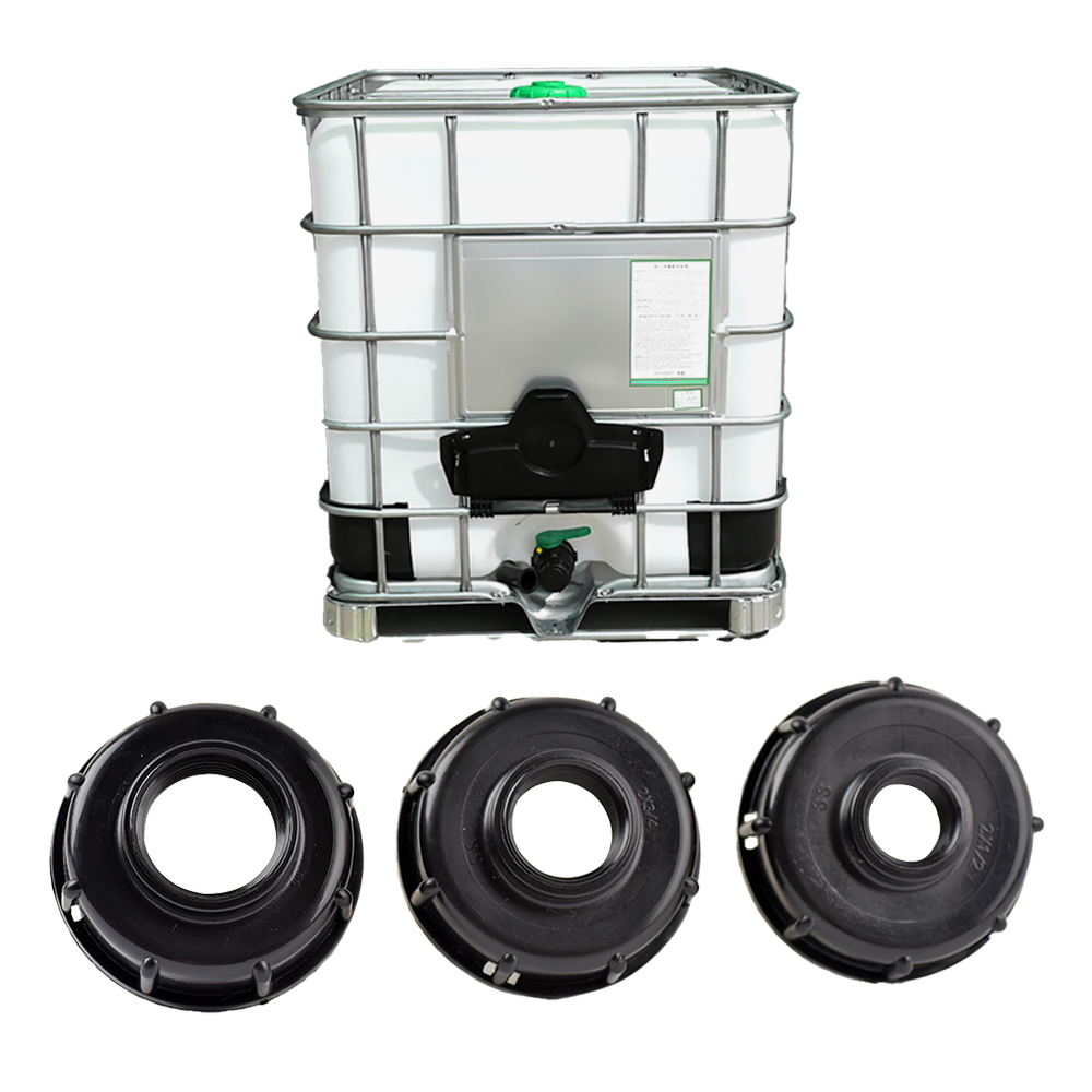 Adaptador de tanque IBC de rosca hembra, Conector de válvula de grifo de agua S60, accesorio de repuesto, herramienta de riego de jardín, 1 piezas, 1/2 ", 3/4", 1"