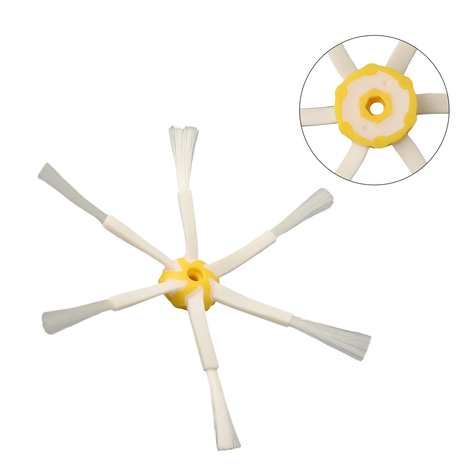1pc Vacuum Cleaner Side Brushes For Roomba Robot 500 600 700 Series 6-Armed Replace Side Brush Household Cleaning Tool Parts