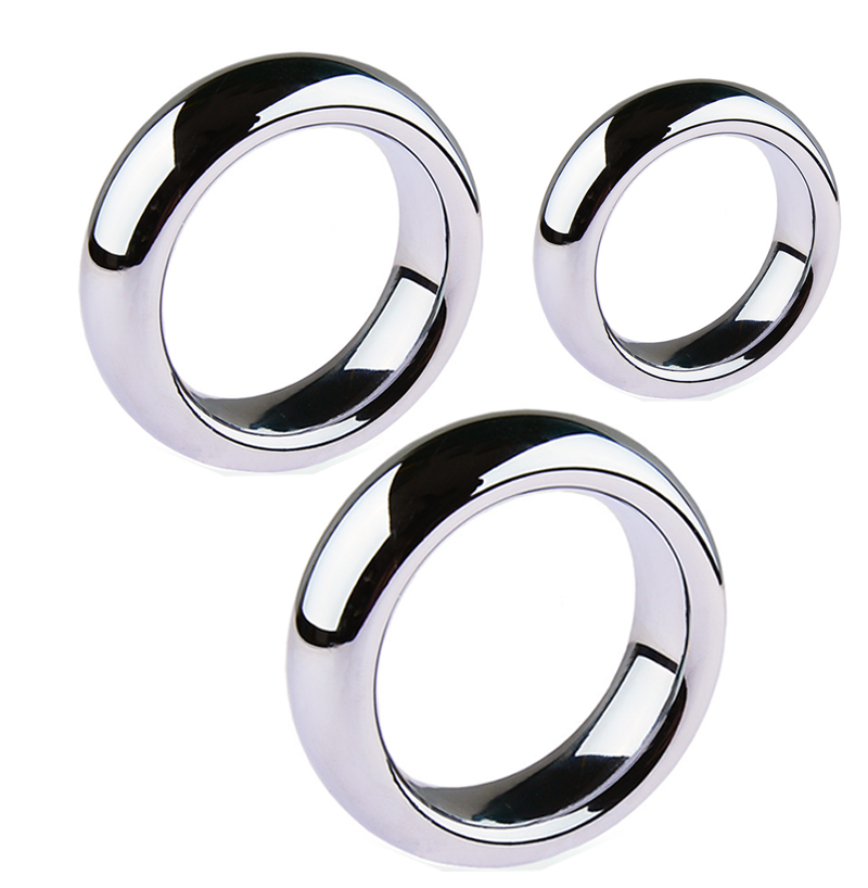 6 Größe Metall Cockring Sexspielzeug für Männer Penis Bondage Lock Verzögerung Ejakulation Penisringe Gewicht Cockring Sexspielzeug für Erwachsene 18