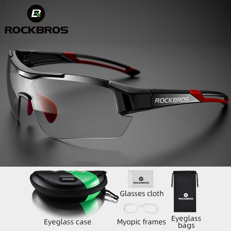 ROCKBROS okulary rowerowe soczewka fotochromowa Sun Protect okulary rowerowe okulary sportowy rower górski okulary drogowe okulary rowerowe