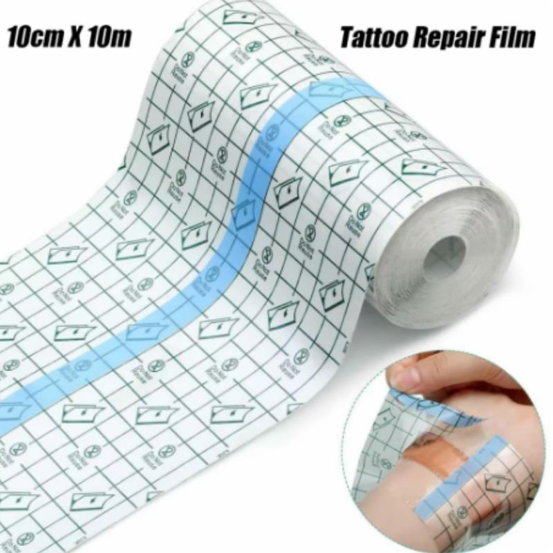 กันน้ําป้องกัน Tattoo Healing ฟิล์มผิวแผล Healing ป้องกันผิวกาวผ้าพันแผล Tattoo Supplies