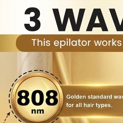 Depilador Profissional Soprano Titanium 808nm 3 COMPRIMENTOS DE ONDA Este depilador funciona em todos os tipos de pelos e pele bronzeada.