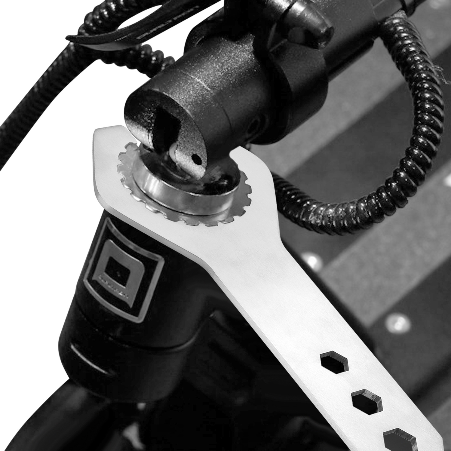Para Duatron Thunder Bolt DT3 Spider Eagle Ultrar Scooter Eléctrico herramienta de girasol plegable llave de engranaje