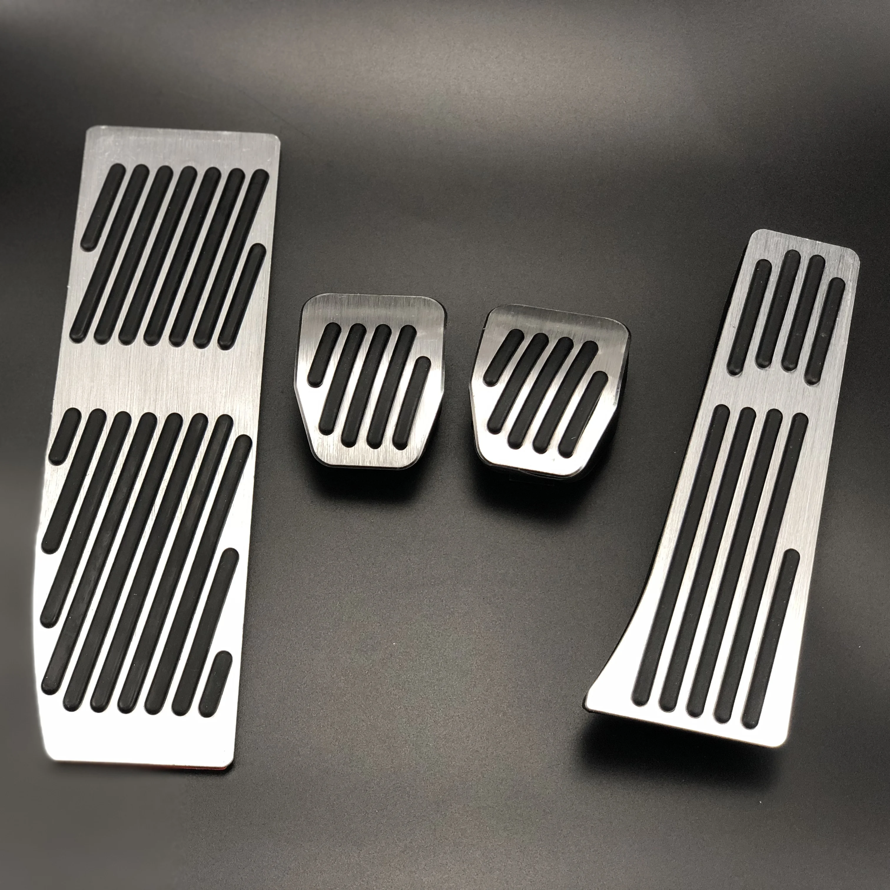 Accesorios de coche para BMW serie 3 5 E30 E32 E34 E36 E38 E39 E46 E87 E90 E91 X5 X3 Z3 MT/AT almohadillas de pedal pegatinas de cubierta estilo de coche