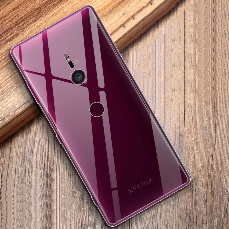 Funda de teléfono Ultra transparente para Sony Xperia XZ5 XZ3 XZS XZ XA, carcasa trasera de silicona suave de TPU para XZ1 XZ4 XZ2 XZ Compact Premium