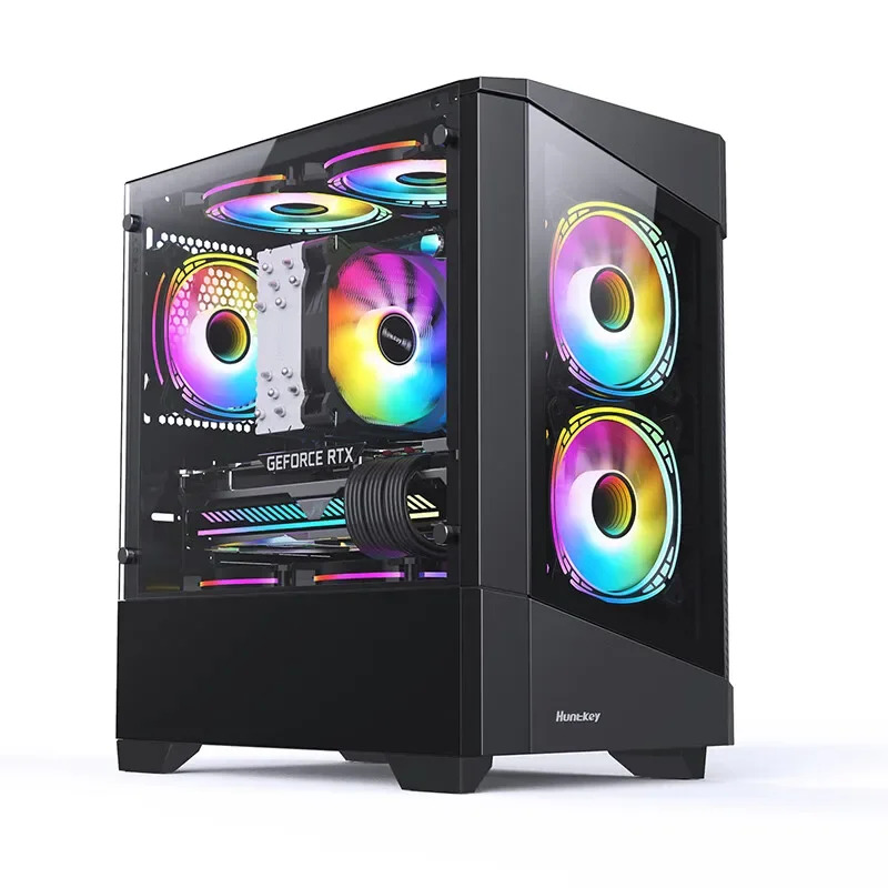 GX660 คอมพิวเตอร์เดสก์ท็อป Core I5 12600KF 16G 32G 1000GB 1TB SSD RTX4060 8gb PC win11 PC GAMING คอมพิวเตอร์เดสก์ท็อป pcs
