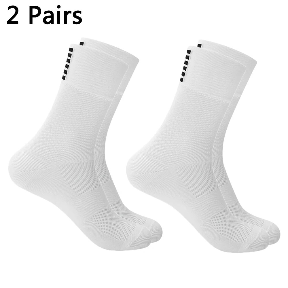 2 pais hochwertige Beruf Team Männer Frauen Rad socken Fahrrads ocken atmungsaktive Fahrrads ocken Outdoor Sportswear Renn socken