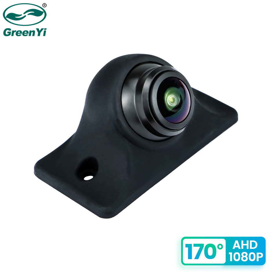 GreenYi AHD 1920x1080P Car Rear View Camera Full HD Night Vision 170Β° Fisheye Lens Vehicle Reversing Front Cam C879