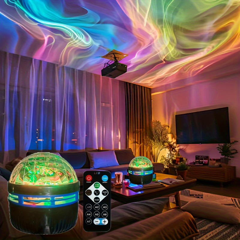 LED ナイトライト リモート星空ライト RGB 銀河星空ライト RGB 7 モード USB プラグイン子供部屋パーティー装飾自動回転
