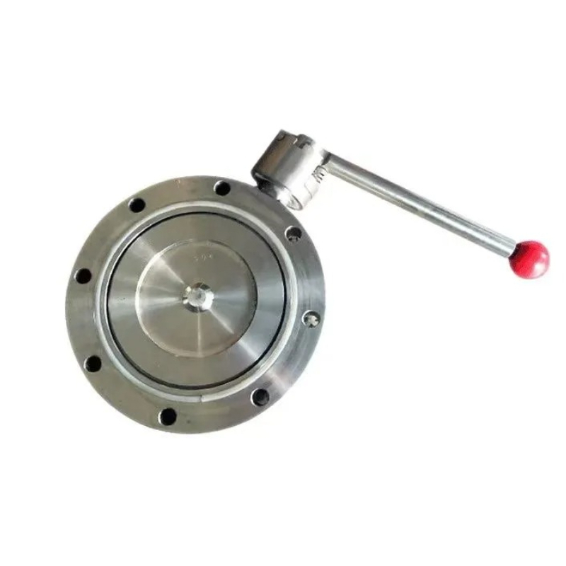 Válvula de Mariposa de Acero Inoxidable, Tipo Eléctrico, Manual y Neumático, Sanitaria, Soldable, para la Industria Alimentaria