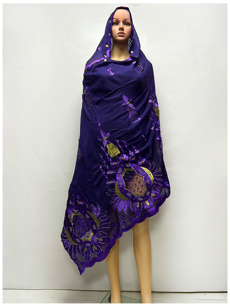 2026 gran oferta de alta calidad bufanda musulmana africana 100% bufanda de algodón bufanda Hijab africana para mujer bufanda de Dubái a precio al por mayor