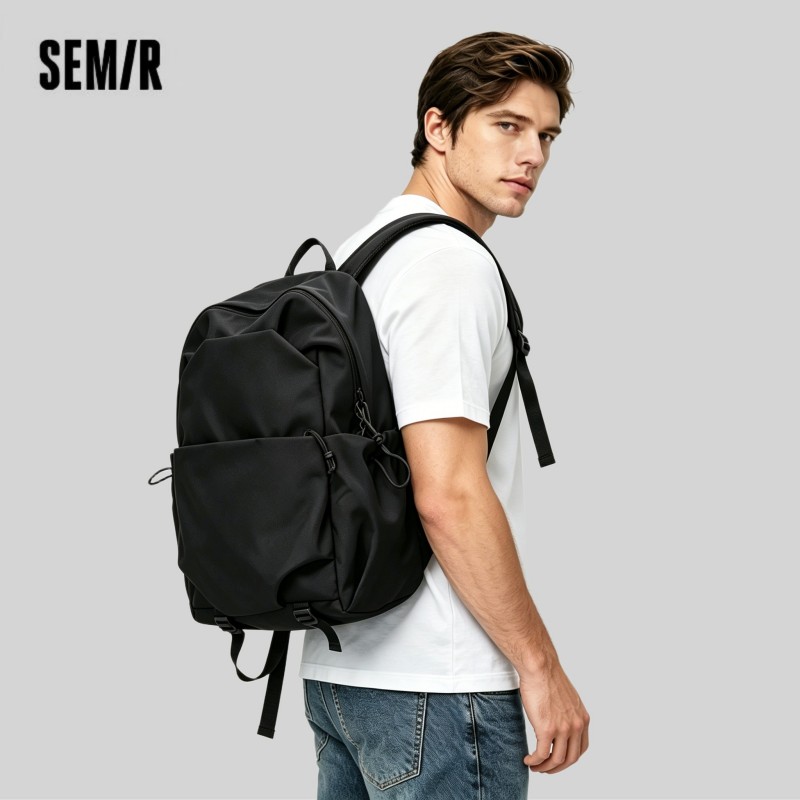 Semir กระเป๋าเป้สะพายหลังสำหรับผู้ชายผู้หญิง, 2024น้ำหนักเบาใหม่กระเป๋านักเรียนมัธยมนักศึกษาความจุมากกระเป๋าคอมพิวเตอร์