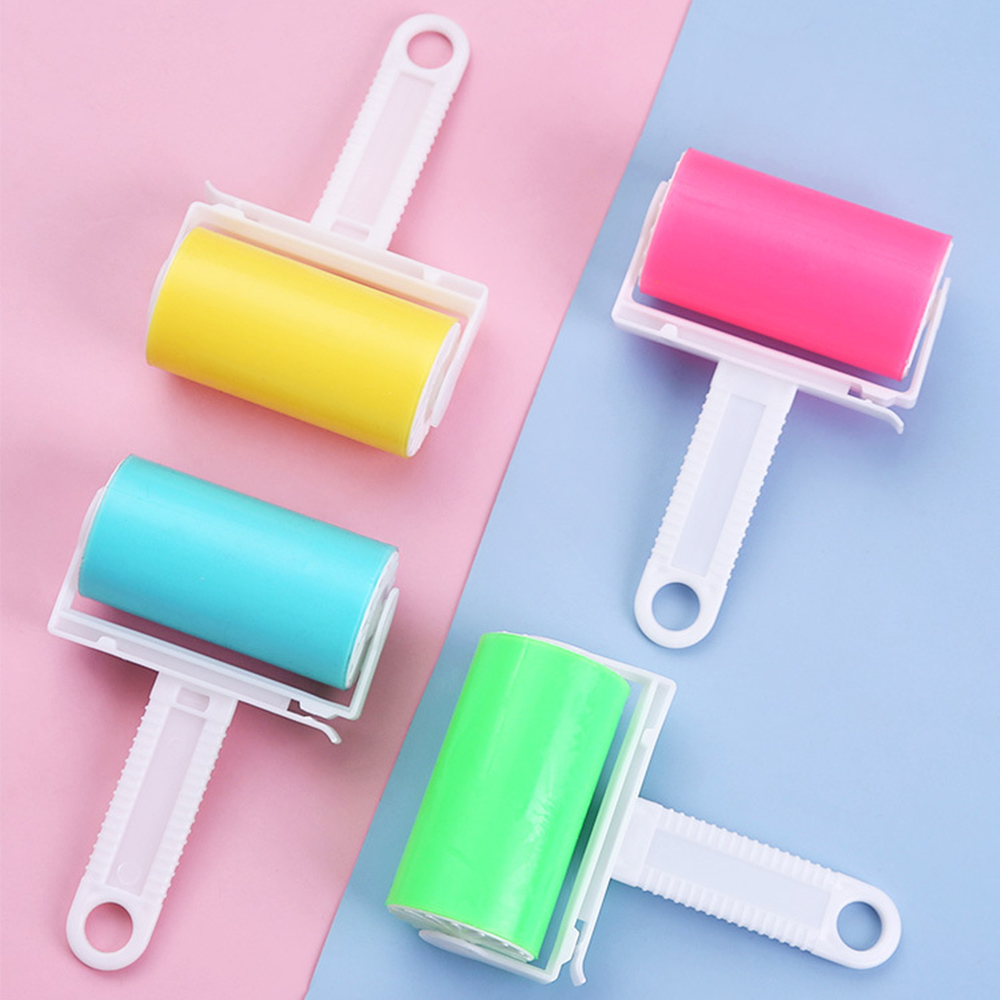 Herbruikbare pluisroller, wasbare pluisverwijderaar voor kleding, dierenhaar, kleverige huisreiniging