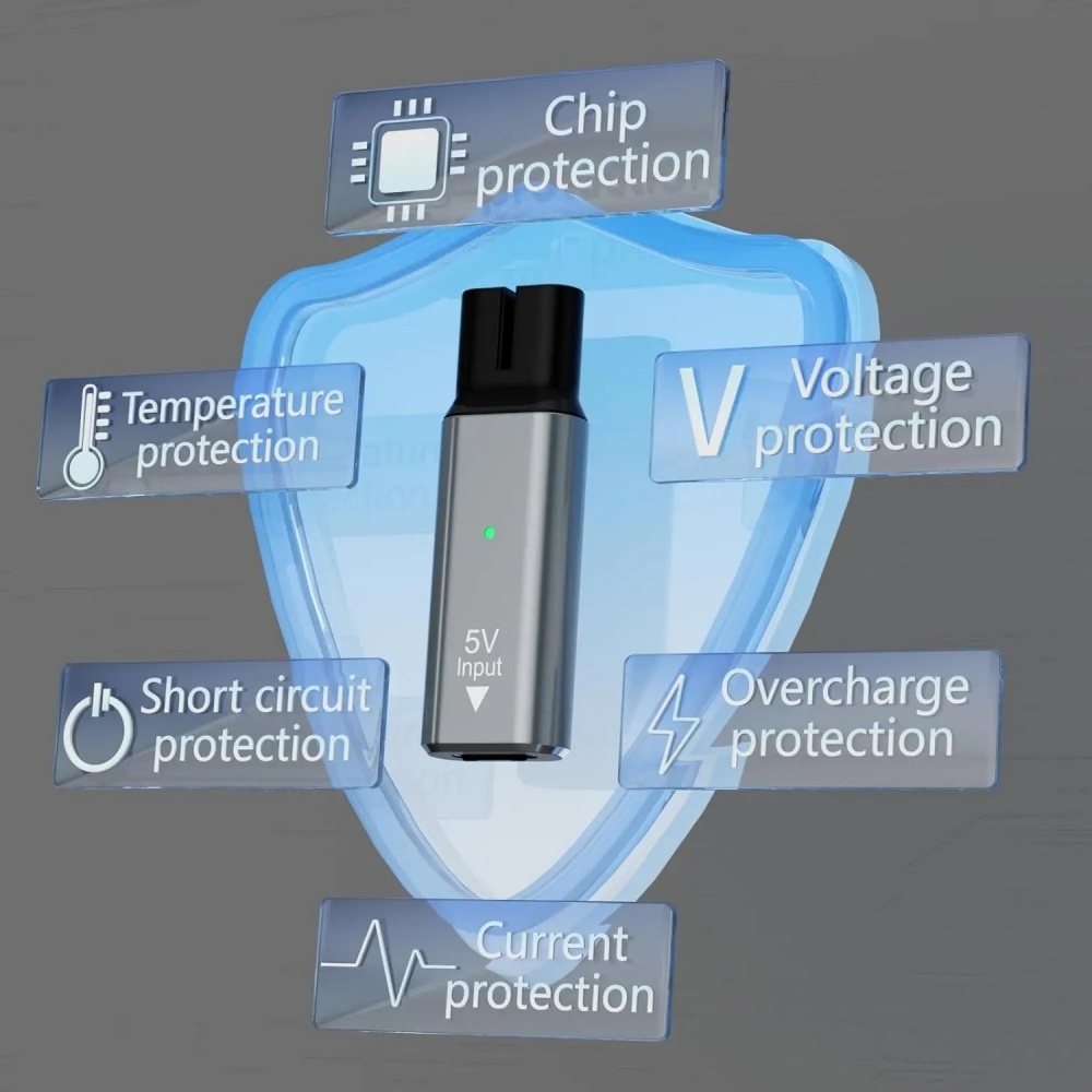 Adaptateur de chargeur de tondeuse à cheveux 5V Type-C vers DC, convertisseur de charge USB-C pour rasoir, tondeuse à cheveux électrique, connecteur de charge rapide PD