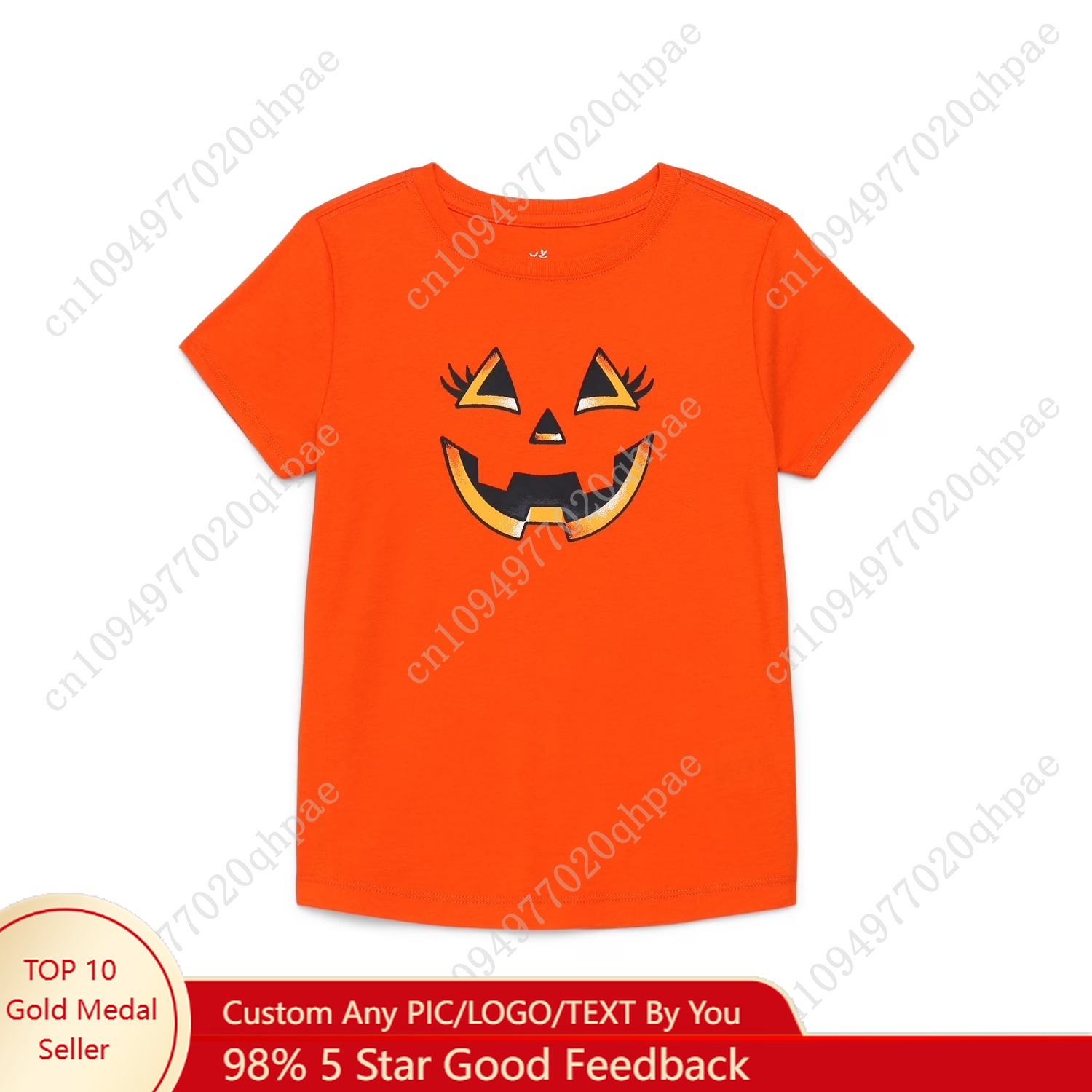 Halloween Girls' Graphic Tee with Short Sleeves from Way to Celebrate, Sizes 4-18