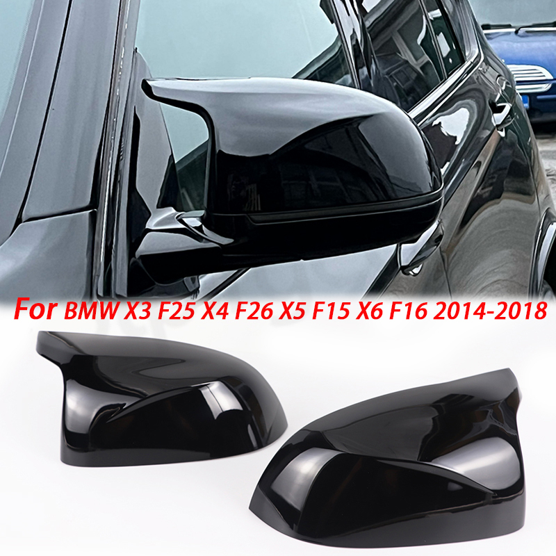 Для BMW F15 X5 F16 X6 F25 X3 F26 X4 2014 2015 2016 2017 2018 Запчасти для стайлинга боковой двери автомобиля, крышка бокового зеркала заднего вида, стиль M