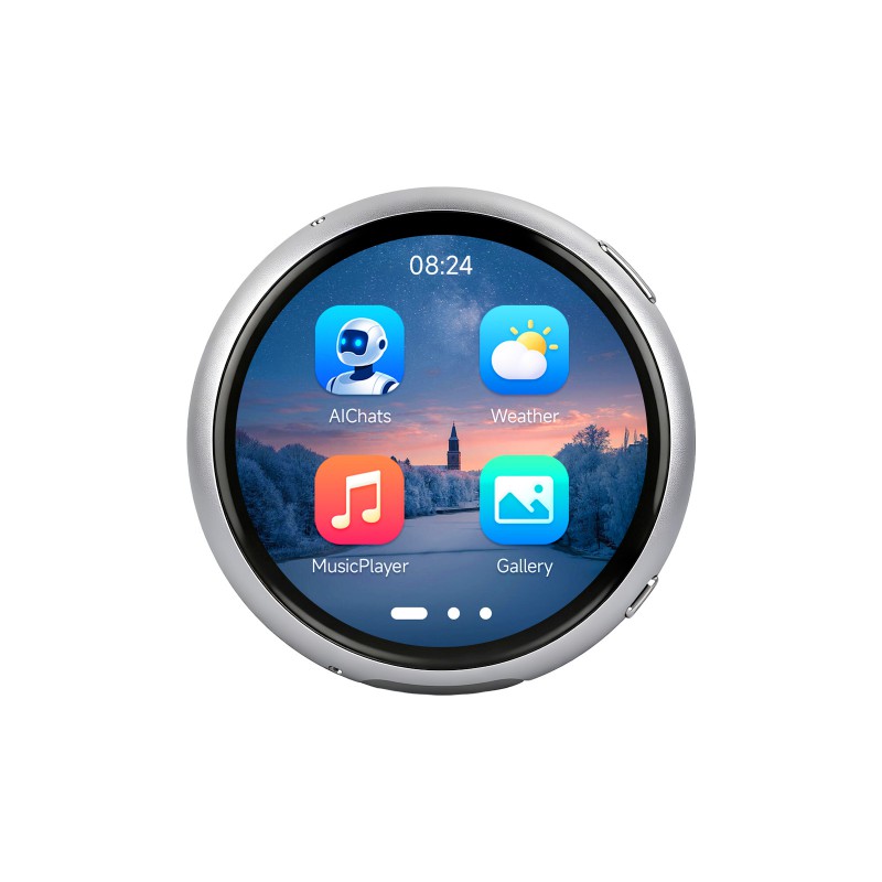 Scheda di Sviluppo Waveshare ESP32-S3 con Display AMOLED Rotondo Touch da 1,75 Pollici, Risoluzione 466x466, Custodia in Lega di Alluminio, Doppio Modulo Integrato