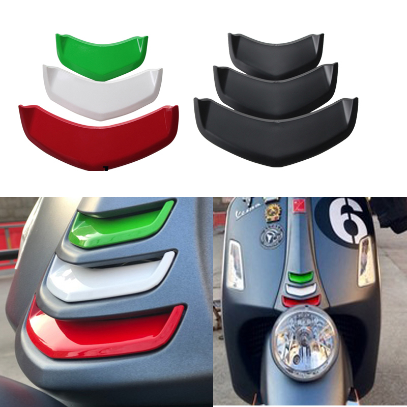 Penutup Dekorasi Depan ABS Sepeda Motor untuk Vespa GTS 300 HPE GTV Super Racing Sixties Sprint Primavera 150 Aksesori