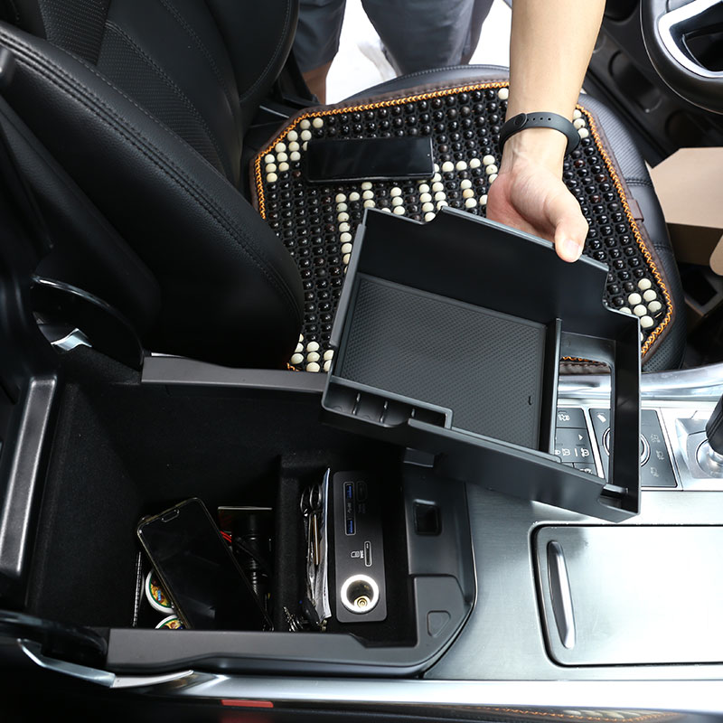 For Land Rover Range Rover Sport Vogue Car Central Storage Box Door Phone Glove Armrest Box Accessories (Not with refrigerator)
