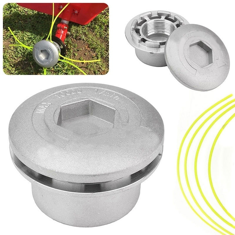Kit de bobine de tête de coupe en aluminium pour débroussailleuse
