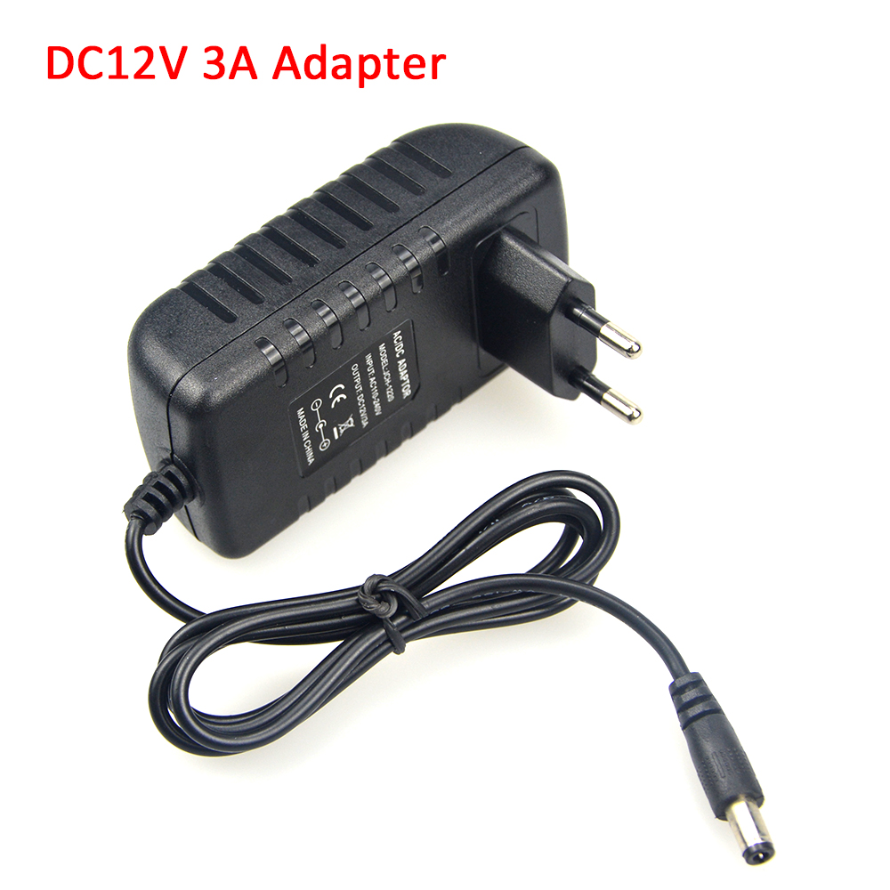 Elektronischer Netzteiltransformator für LED-Lichtstreifen, AC/DC 110 V, 220 V auf 12 V, 1 A, 2 A, 3 A, Stromwandler-Adapter, LED-Treiber
