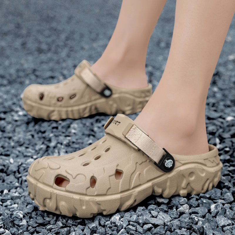 Sommer Herren Sandalen New Home Garden Schuhe Bequeme und leichte Herren Hausschuhe rutschfeste Flip Flop Sandalen mit weichem Boden