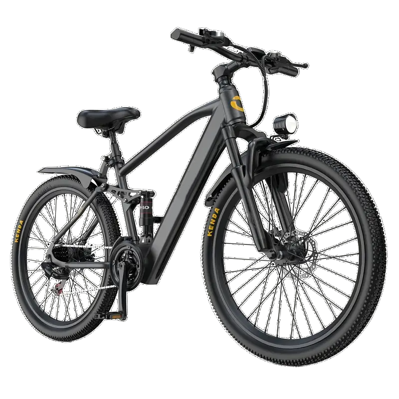 Adults Electric Bicycle, 26" 24" Electric Mountain Bike with 36V Battery Peak 500W Motor,21 Speed Ebike Electric Bike for Adults