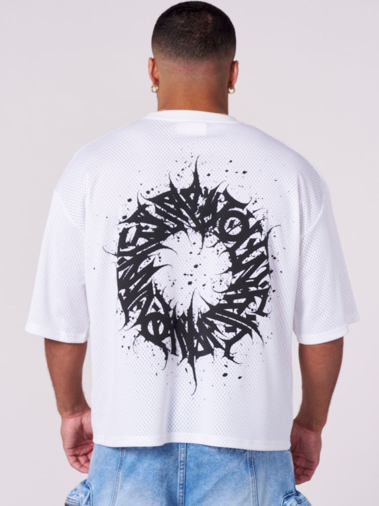 American tide marca estilo joven malla manga corta para hombres y mujeres casual calle hip hop playa velocidad seco t pity
