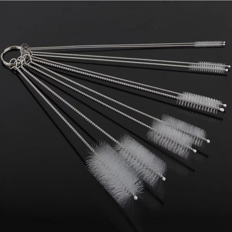 10pcs Bottle Cleaning Brushes Multifunctional Reusable Straw Cleaning Brush For Narrow Neck Bottles Cups