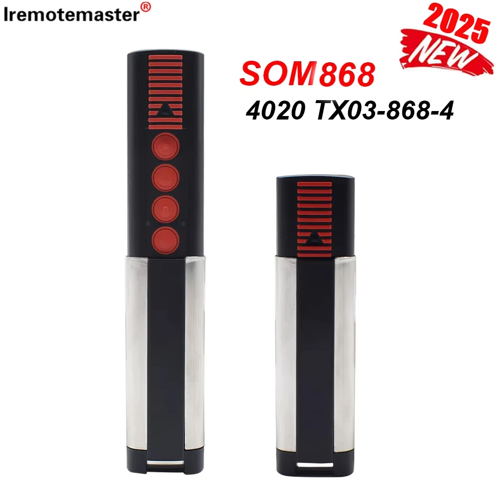 2025 New SM 868MHz 4020 TX03-868-4 4026 TX03-868-2 Garage Door Remote Control Handheld Transmitter Replacement For SM 4025 4021