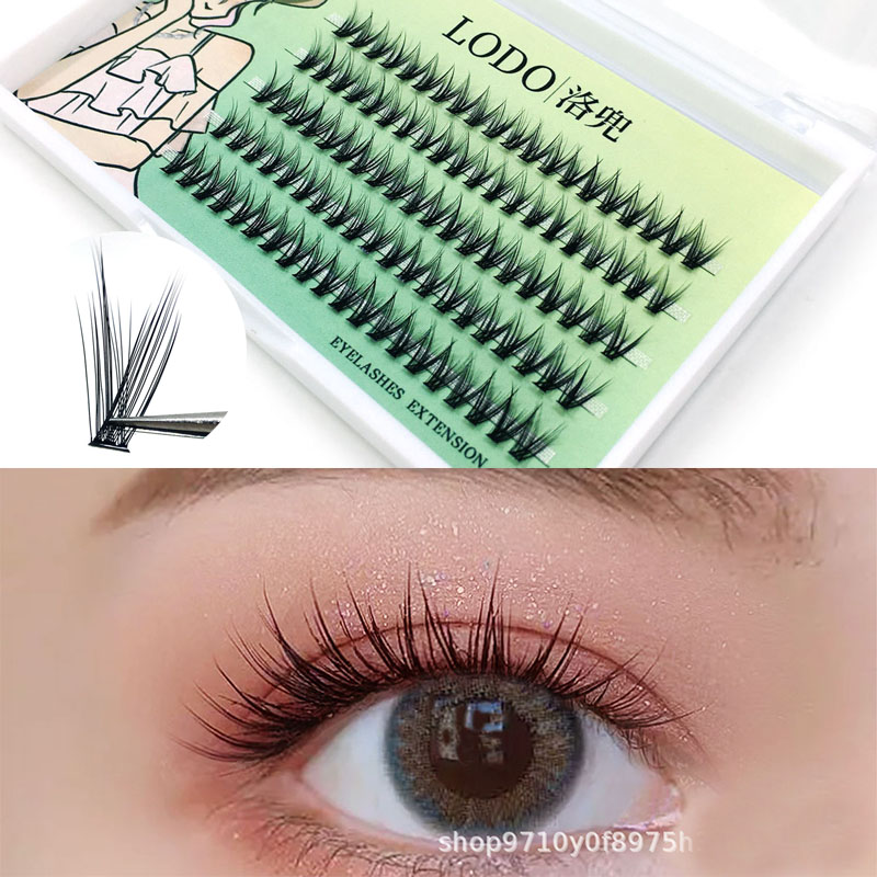 ส่วน Angel ขนตาหนาขนตาแต่งหน้าขนตาขนตาปลอมนุ่มธรรมชาติ Professional Eyelash เครื่องมือ
