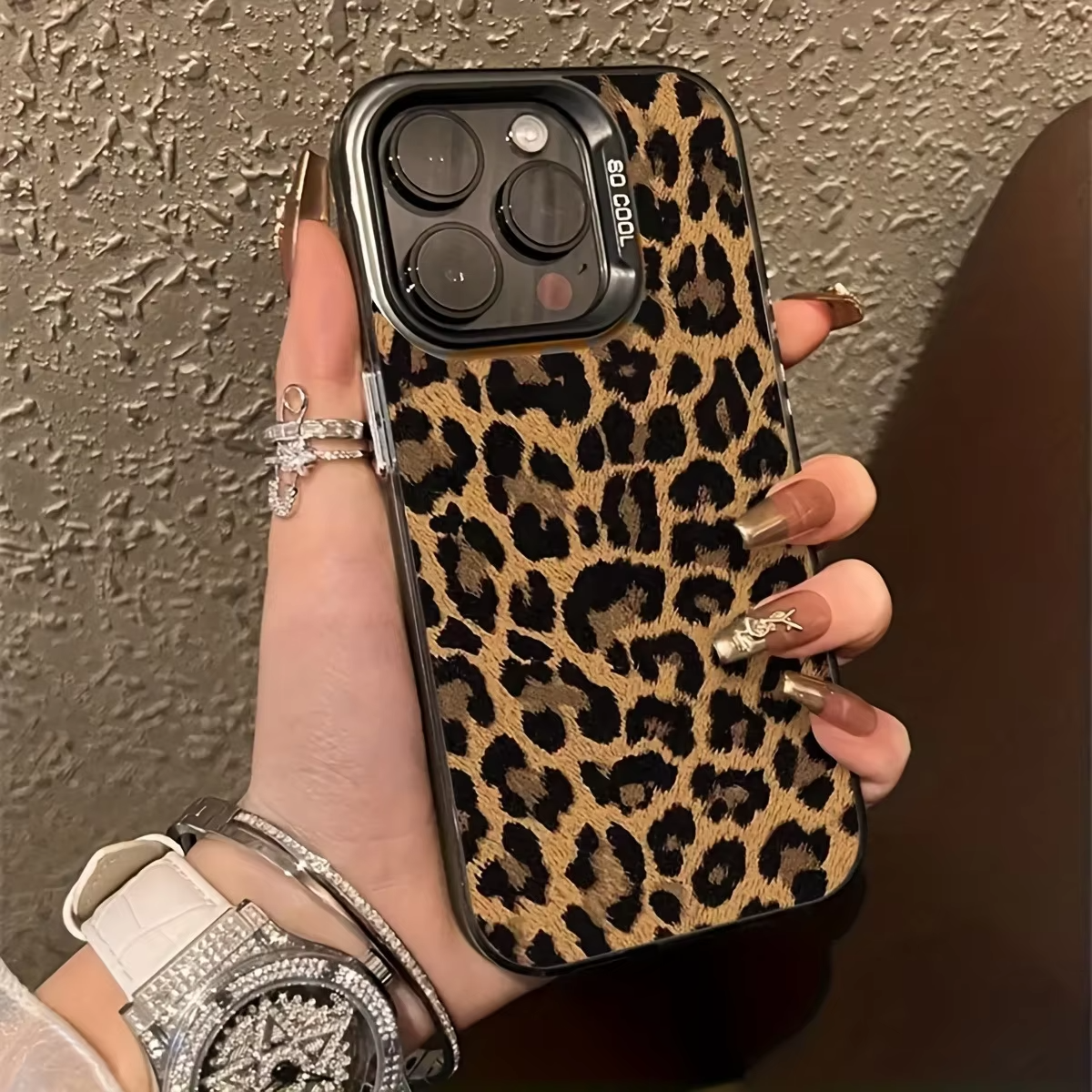 Klassieke Luipaardprint Telefoonhoesje Voor Iphone 17 Air 16 E 15 14 13 12 11 Pro Max Plus Mini SE 2020 2022 Anti Fall Case