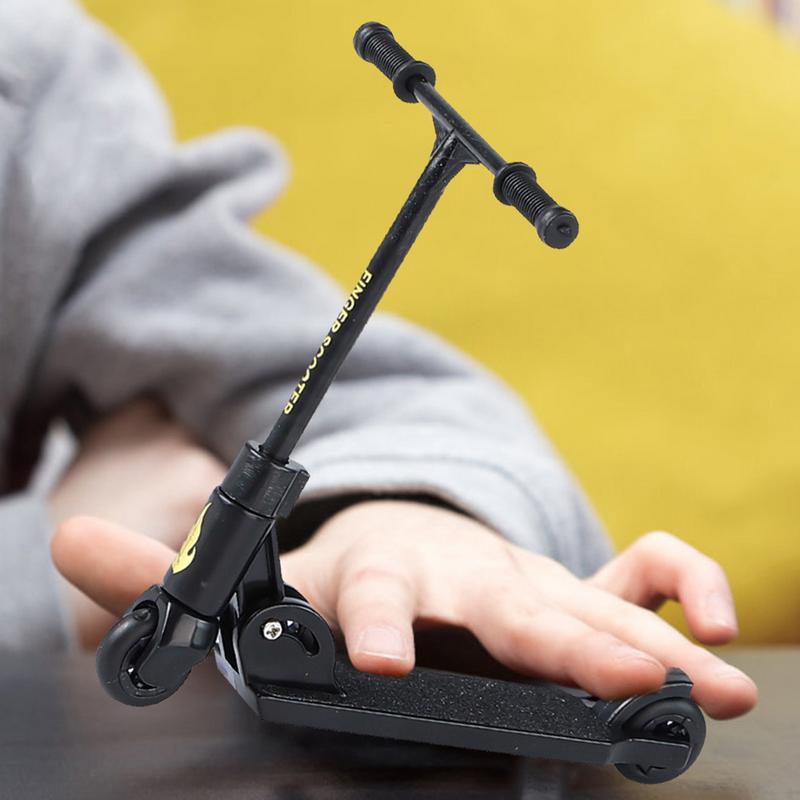 Детский самокат Finger BMX, складной Т-образный самокат с тормозом, развивающие игрушки, скейтборды на палец, забавное движение кончика пальца