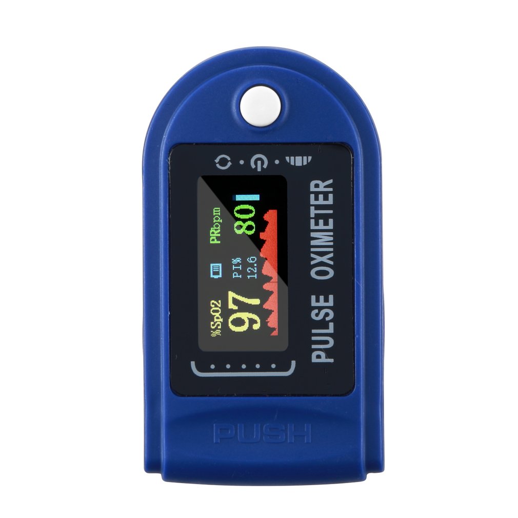 Oxímetro de dedo para prueba, oxímetro SPO2, Monitor portátil de saturación de oxígeno en sangre y pulso, pantalla LED, gran oferta
