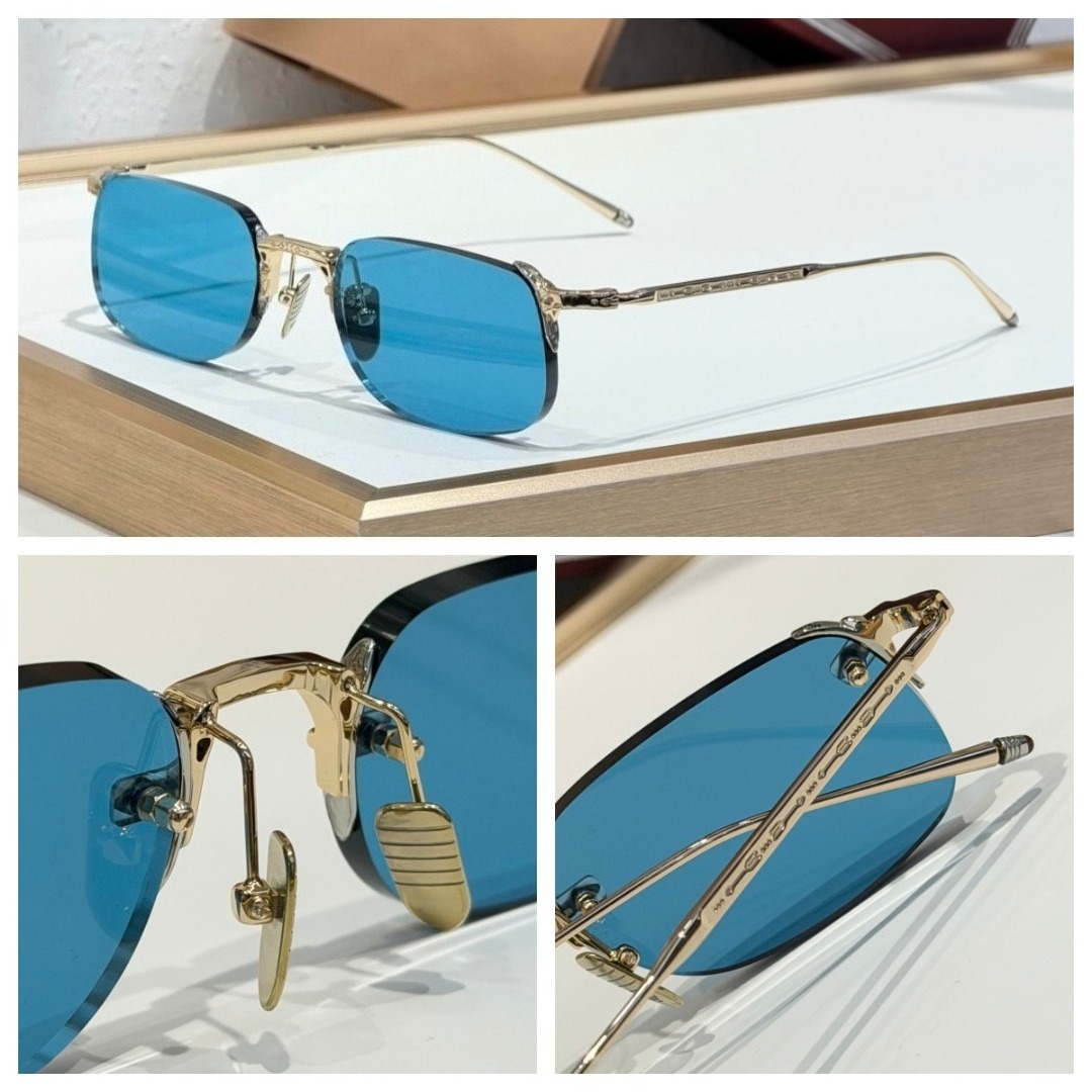 Okulary przeciwsłoneczne FONDA Retro Square, japońskie, ręcznie robione, gruba metalowa oprawka, ochrona UV400, unisex, okulary codzienne z etui.