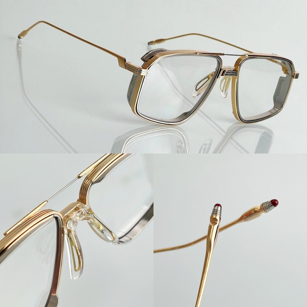 Солнцезащитные очки JAGGER 10th Decade Anniversary Limited Edition Titanium Aviator Gradient UV400, мужские, люксовые, с коллекционной коробкой