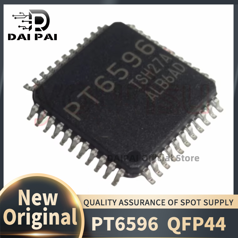 (5Pcs/Lot) 100% New original PT6596 QFP44 Chipset