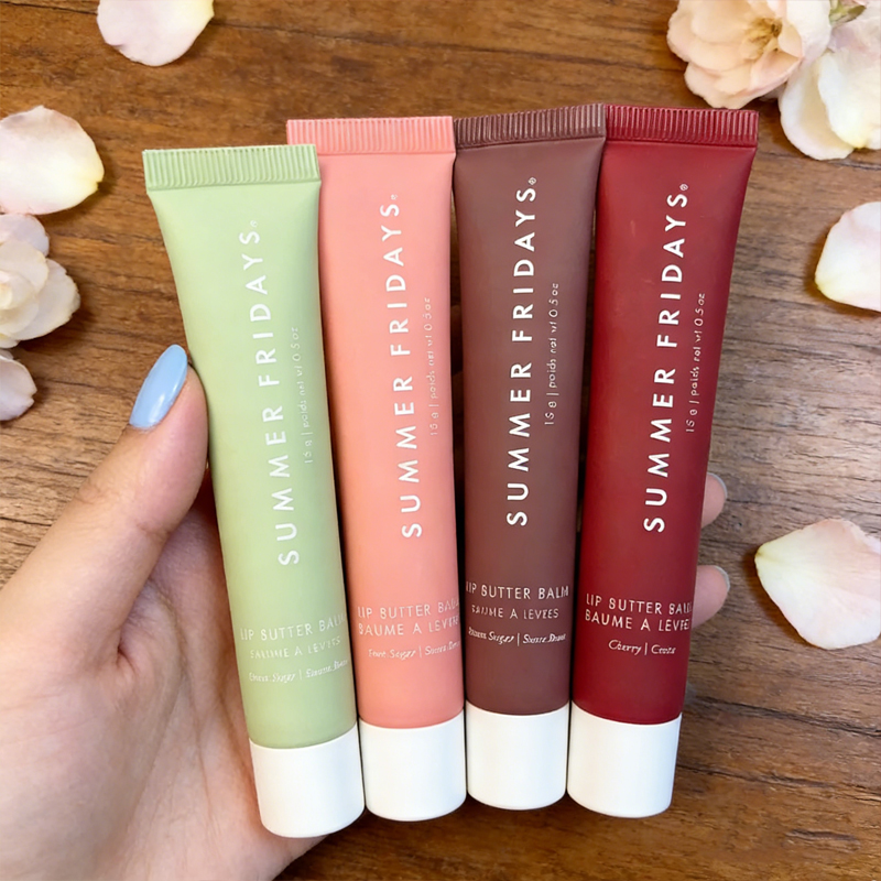 Pelembab Bibir Summer Fridays Lip Balm, Lip Gloss Cermin, Lip Vanilla Pink Sugar Pink Guava Smell Lipstick, Minyak Transparan untuk Makeup