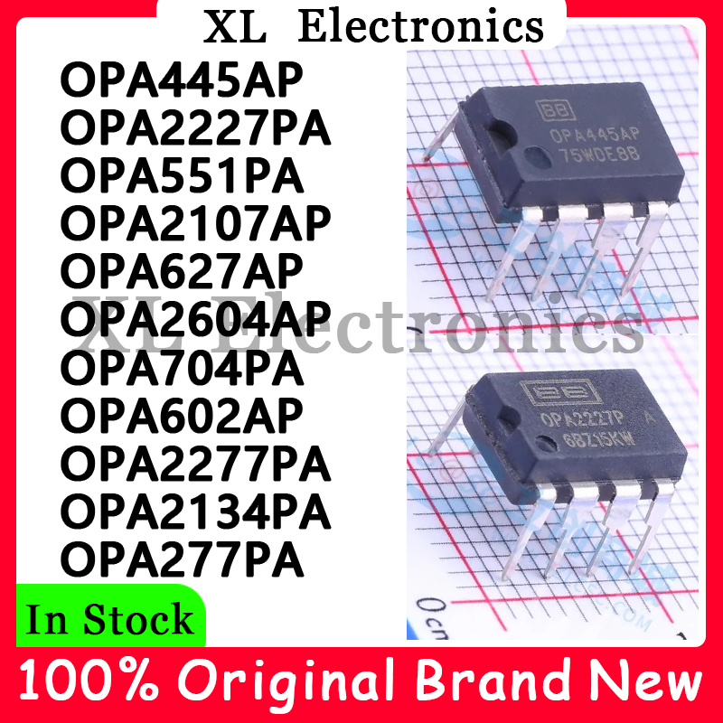 OPA2107AP OPA2134PA OPA2227PA OPA2277PA OPA2604AP OPA277PA OPA445AP OPA551PA OPA602AP OPA627AP OPA704PA nuevo Original