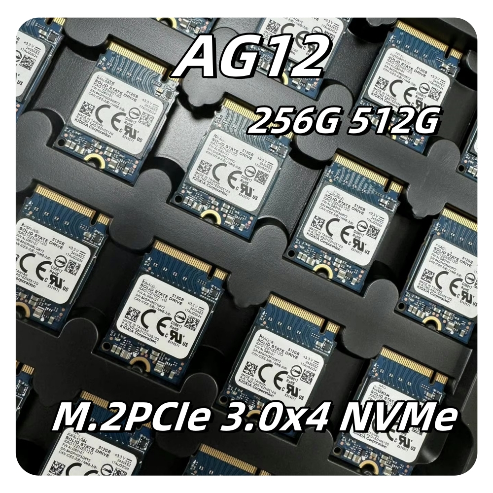 Para KIOXIA SteamDeck SurfaceOriginal BG4 BG5 AG12 256G 512G 1TB SSD 2230 PCIe 3.0x4 Gen 4X4 NVMe M.