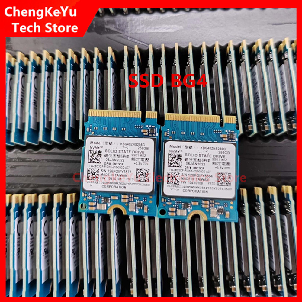 Pour Kioxia BG4 256G 128G 2230 NVME PCIe 3.0x4 Disque SSD adapté pour caméra DIY, carte CF, Steam Deck, console portable