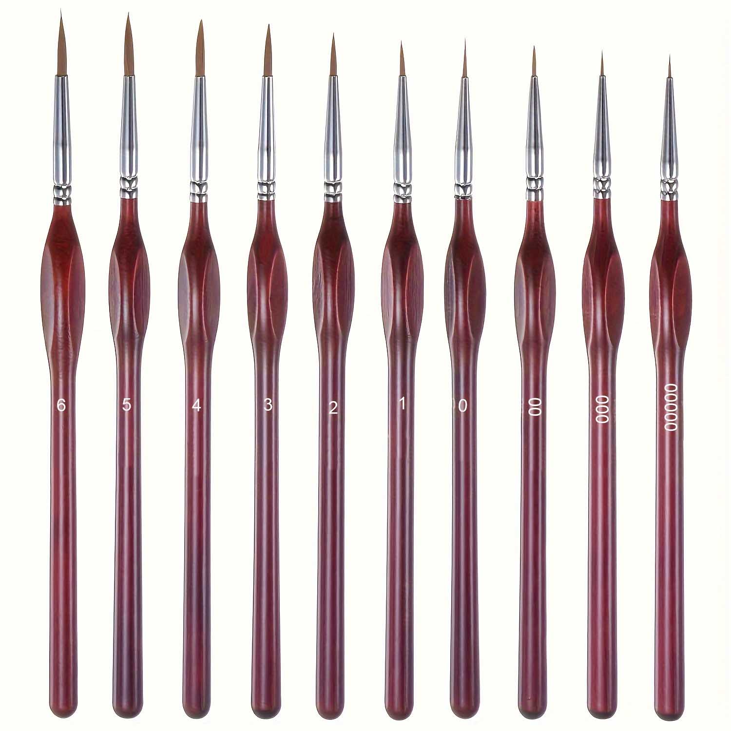 10/11/20/22Pcs Fine Detail Paint Brush Miniature Painting Brushes for Mini Paints Brush Set for Acrylic Watercolor Face Nail