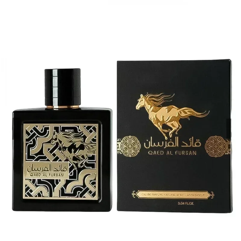90ml original de alta qualidade árabe qaed al fursan para homem eau de corpo spray perfume fragrância de longa duração charme feromônios