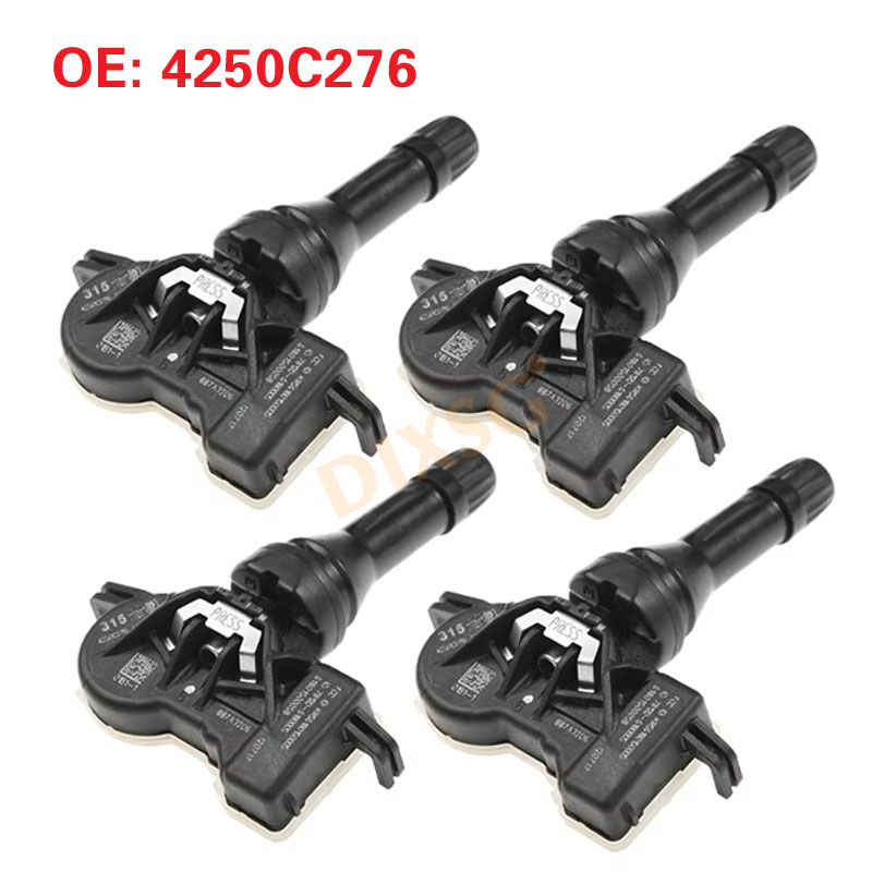 4Pcs Tire Pressure Monitor Sensor TPMS 4250C276 For Mitsubishi Outlander Sport Eclipse Cross Mirage 2018-2021