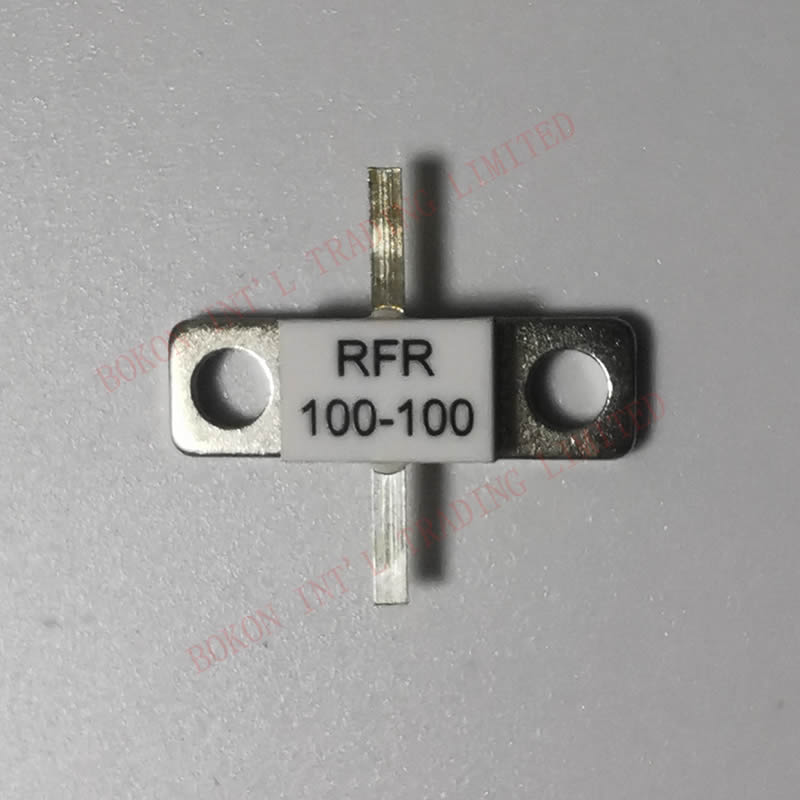 Flange Mount Resistors 100watts 100ohms DC-3.0GHz  RFR100-100 BeO Ceramic High Power Dummy Load 100 Watts 100 OHMS DC-3GHz